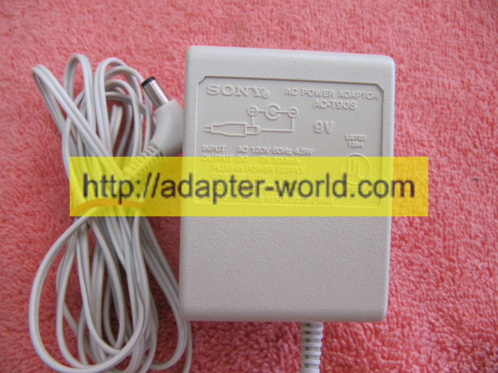 *Brand NEW* 9V VINTAGE SONY POWER ADAPTER AC-T90S Power Adapter